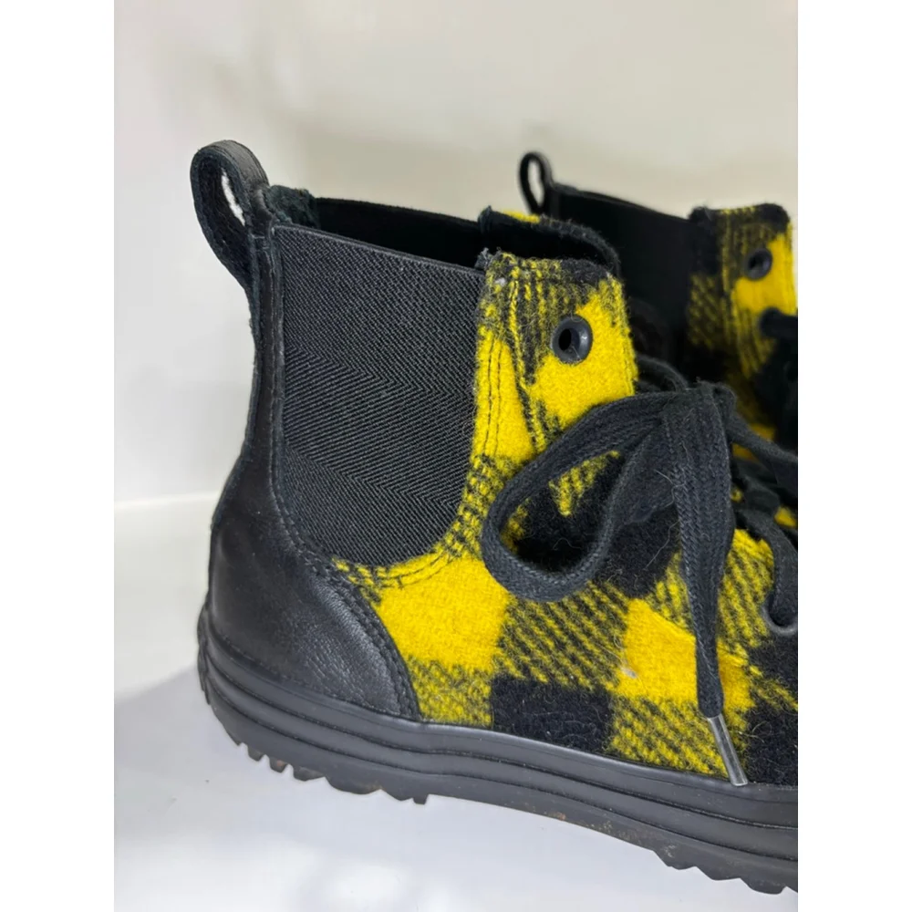 Converse x Woolrich Allstar Chelsea Boots. Plaid, Women’s 7.5